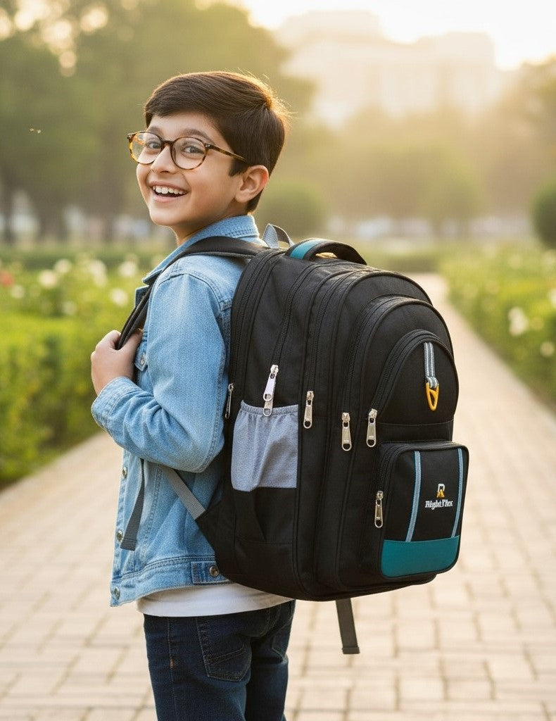 Right Flex Large 60 L Backpack High Quality Stylish Casual Waterproof School Bag Class 5th to 10th