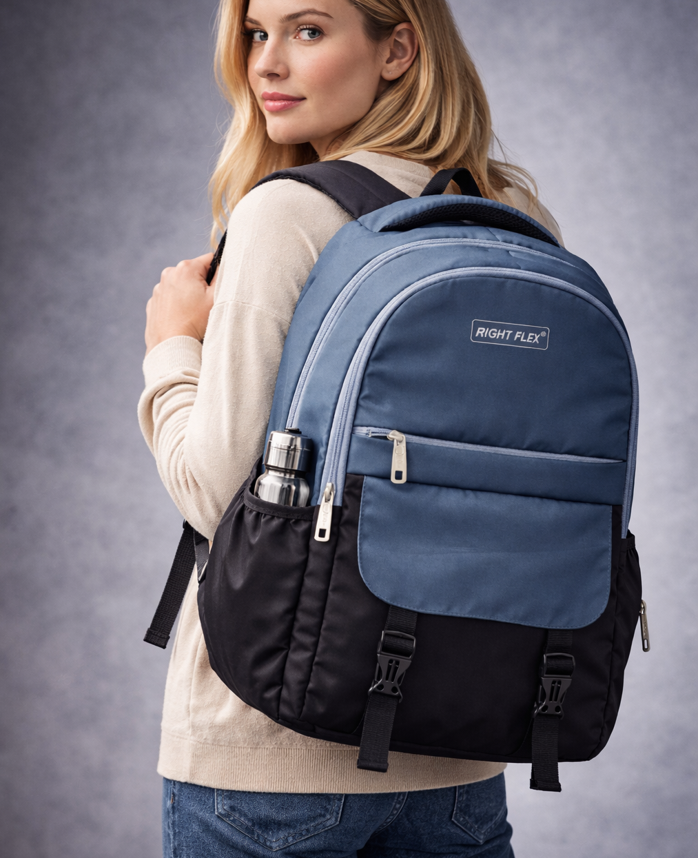 Right Flex 30L Laptop Bag/Backpack for Men Women Boys Girls/Office School College Teens & Students