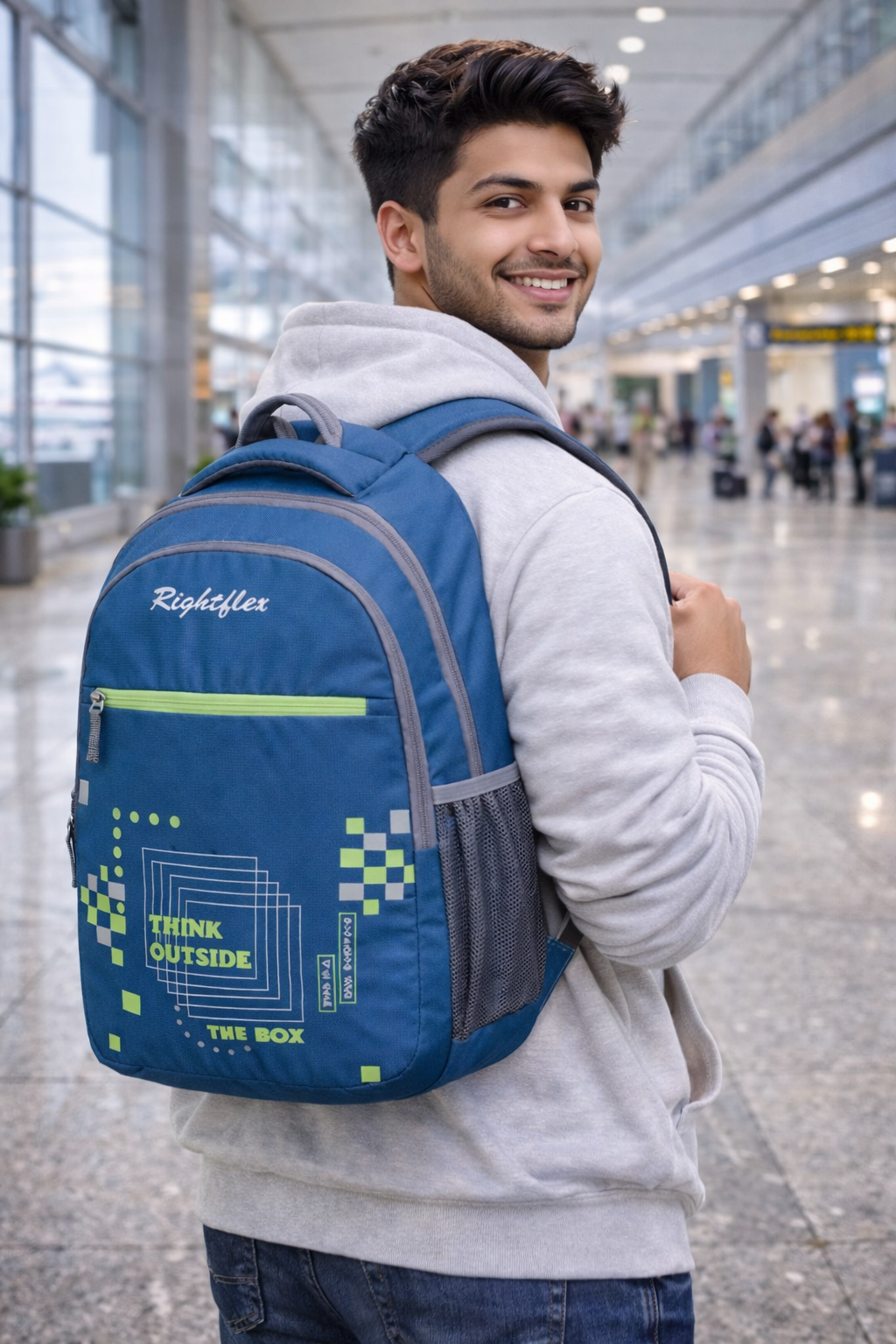 Right Flex Laptop Bag/Backpack for Men Women Boys Girls/Office School College Teens & Students