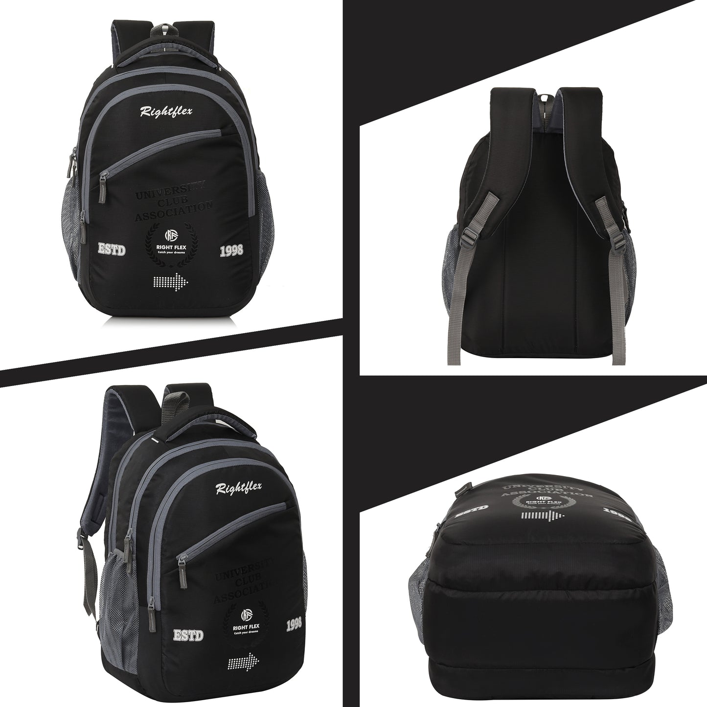 Right Flex 35 L Casual Waterproof Laptop Bag/Backpack for Men Women Boys Girls/Office School College Teens & Students