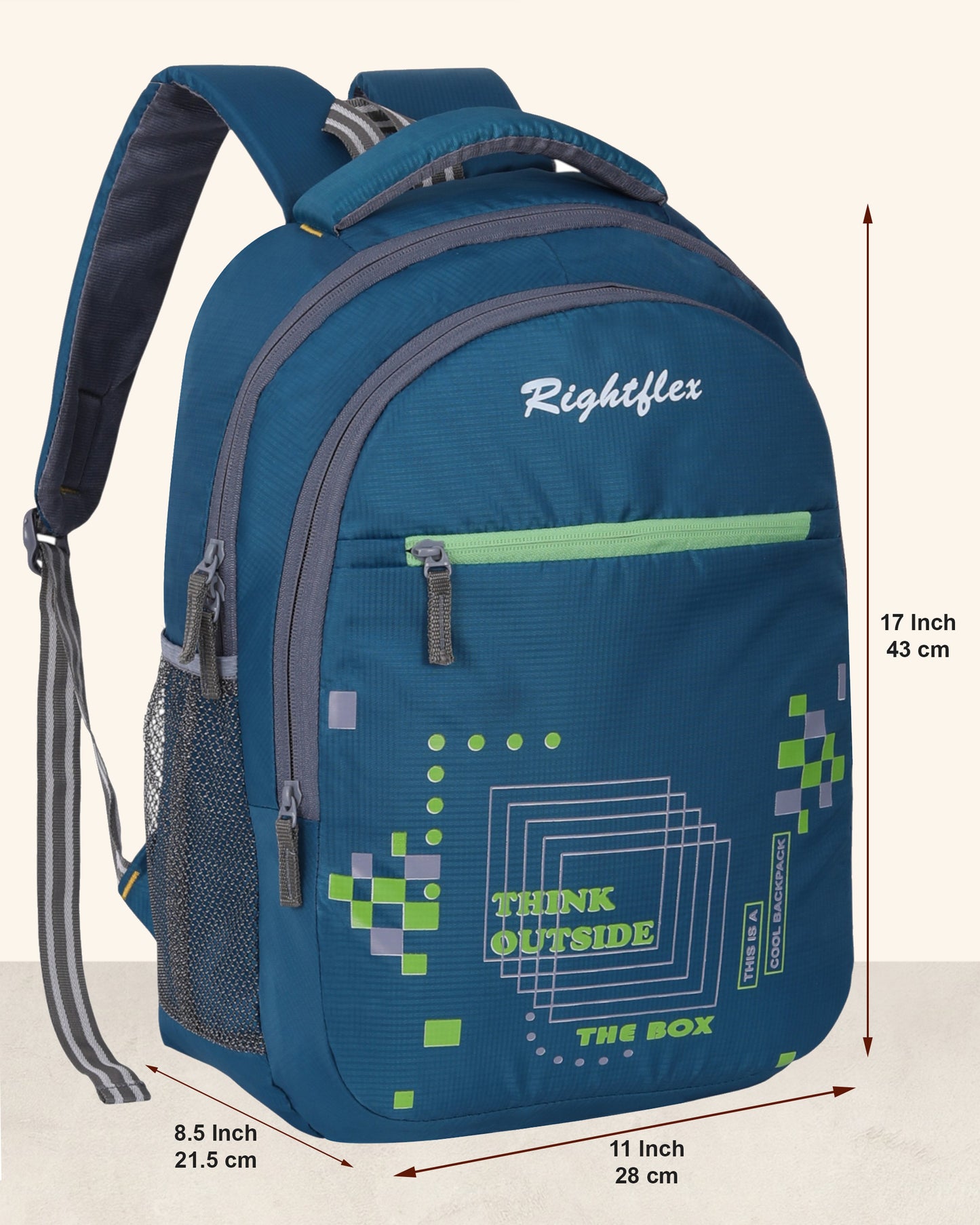 Right Flex Laptop Bag/Backpack for Men Women Boys Girls/Office School College Teens & Students