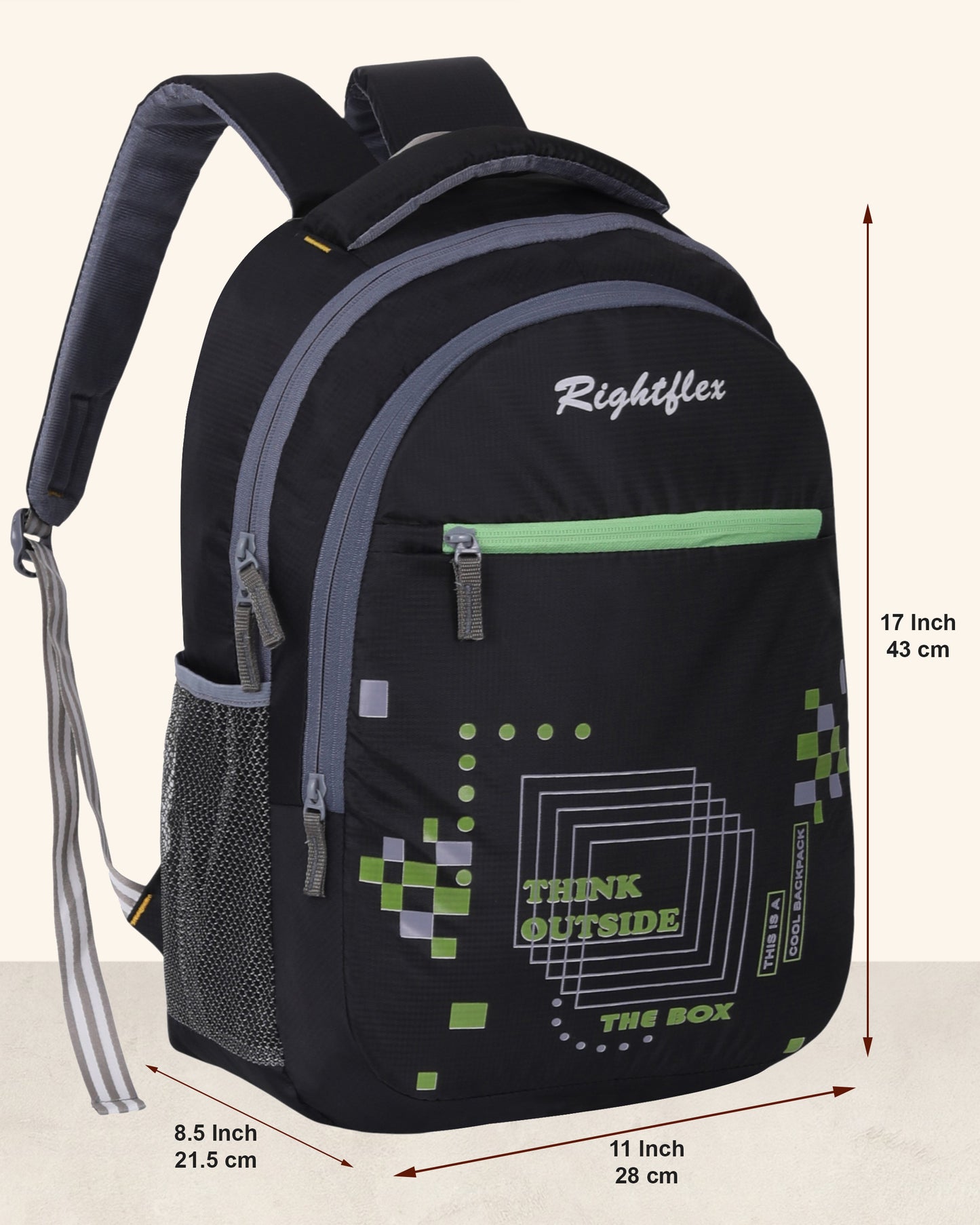 Right Flex Laptop Bag/Backpack for Men Women Boys Girls/Office School College Teens & Students