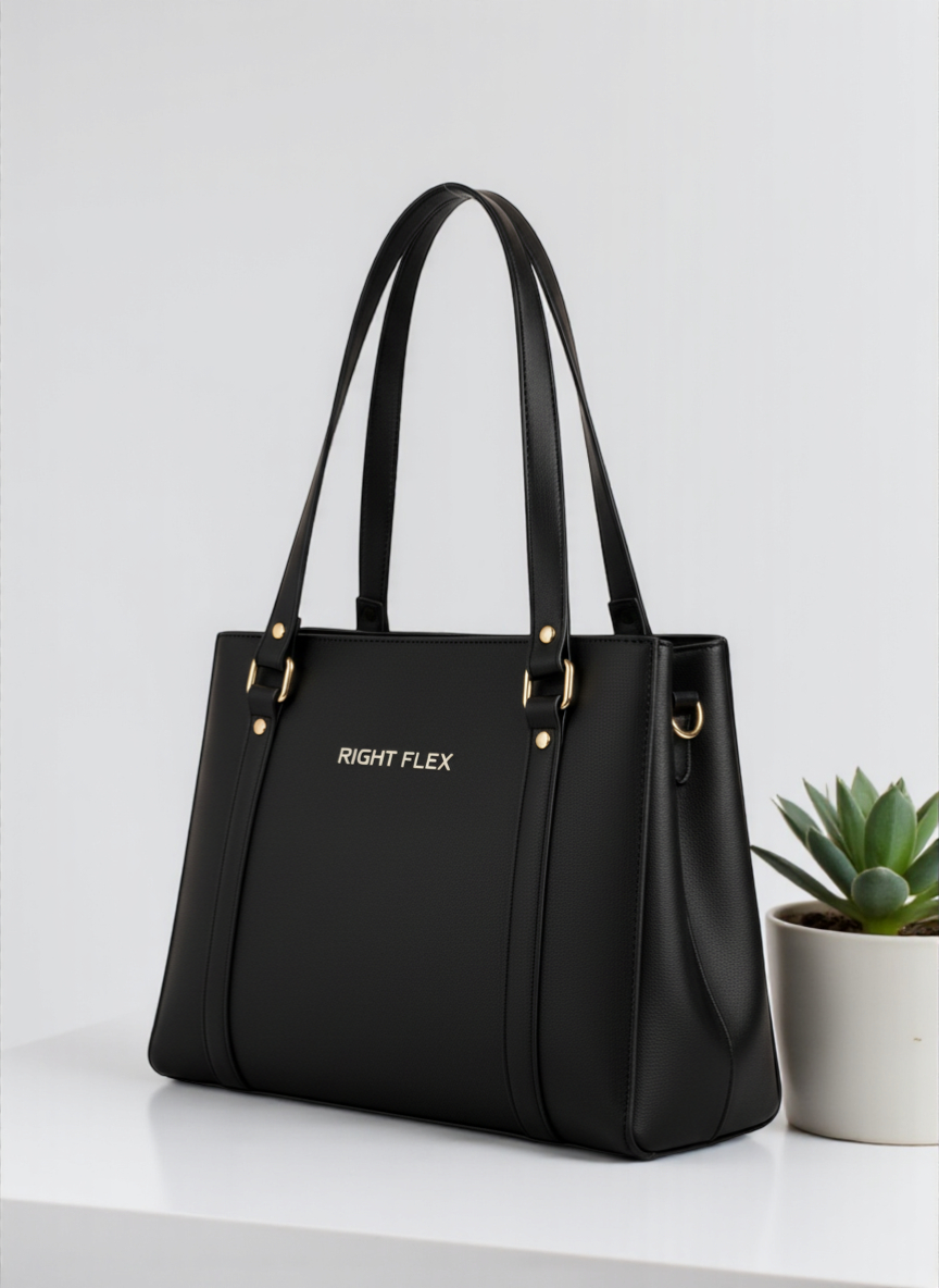 Right Flex Black Shoulder Bag bag for women hand bags