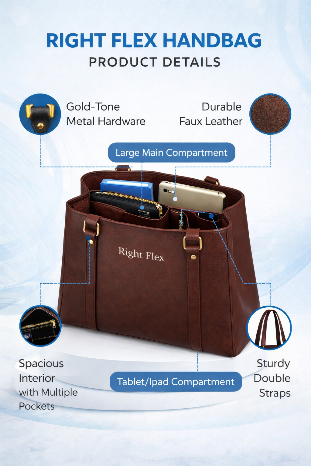 Right Flex Women Handbag