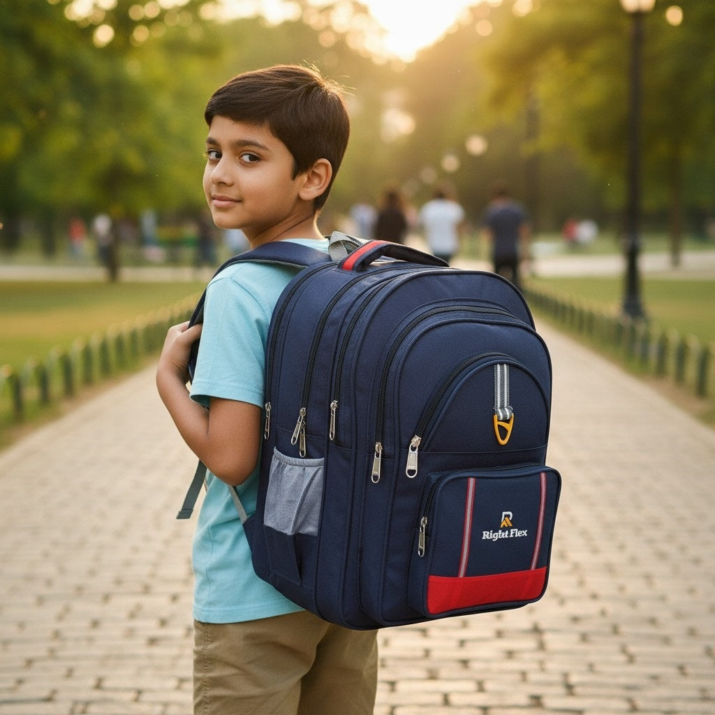 Right Flex Large 60 L Backpack High Quality Stylish Casual Waterproof School Bag Class 5th to 10th